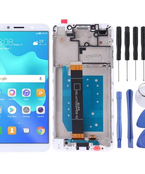 LCD Screen and Digitizer Full Assembly with Frame for Huawei Y5 Prime (2018), For Huawei Y5 Prime (2018)