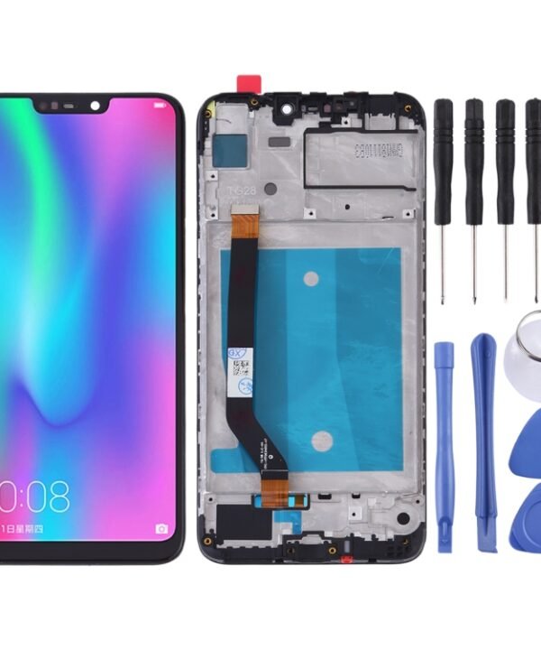 LCD Screen and Digitizer Full Assembly with Frame for Huawei Honor 8C, For Huawei Honor 8C