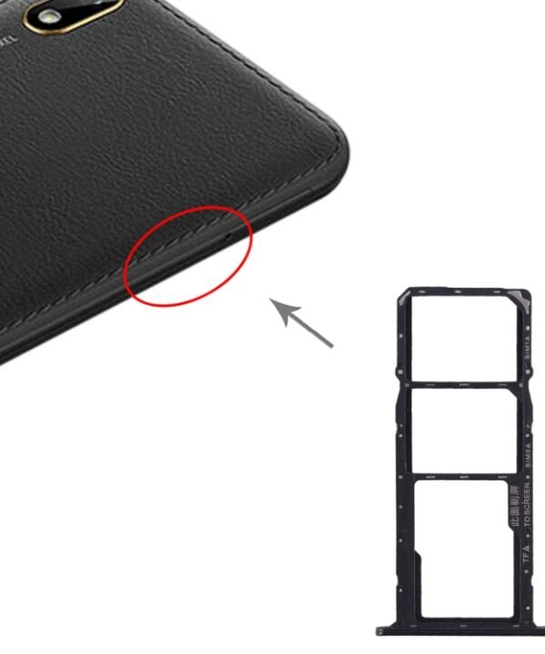 SIM Card Tray + SIM Card Tray + Micro SD Card Tray for Huawei Y5 (2019), For Huawei Y5 (2019)