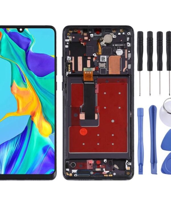 LCD Screen and Digitizer Full Assembly with Frame for Huawei P30 Pro, For Huawei P30 Pro with Frame, For Huawei P30 Pro (Breathing Crystal), For Huawei P30 Pro (Twilight)