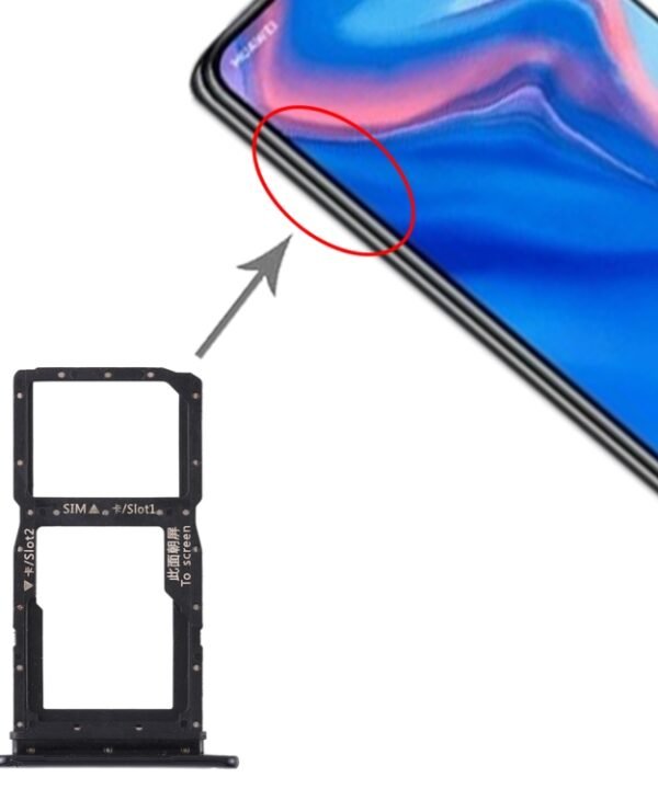 SIM Card Tray + SIM Card Tray / Micro SD Card Tray for Huawei P Smart Z / Y9 Prime (2019), For Huawei P Smart Z