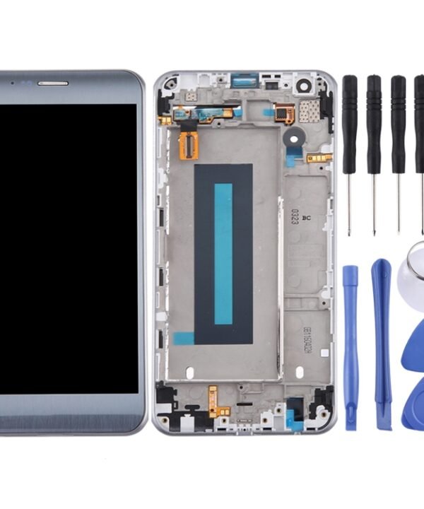LCD Screen and Digitizer Full Assembly with Frame for LG X Cam / K580 / K580I / K580Y , For X Cam / K580 / K580I / K580Y
