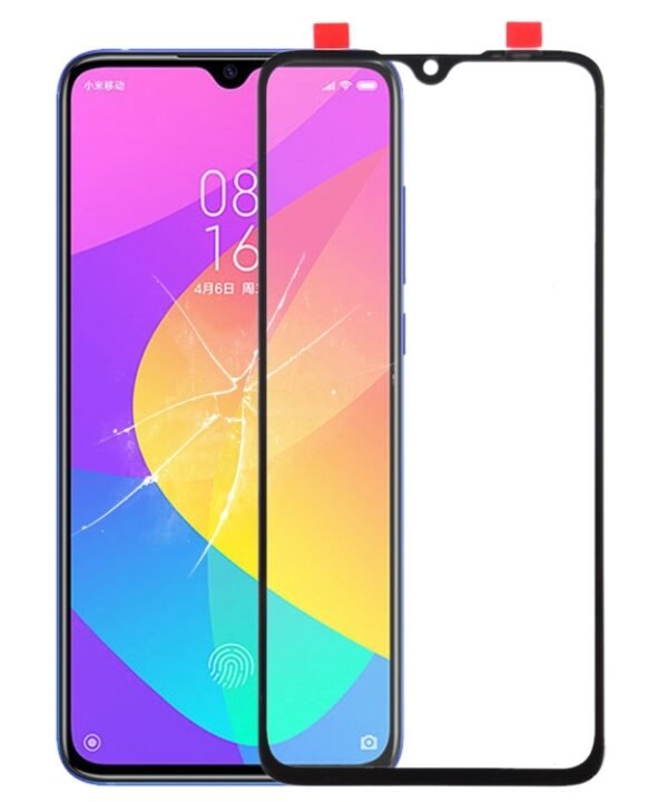 Front Screen Outer Glass Lens for Xiaomi Mi CC9e / Mi A3, For Xiaomi Mi CC9e