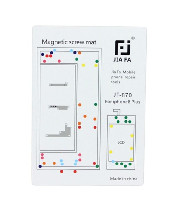 JIAFA Magnetic Screws Mat for iPhone 8 Plus