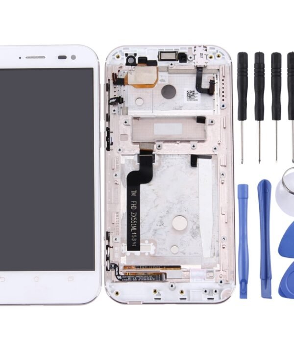 LCD Screen and Digitizer Full Assembly with Frame for ASUS ZenFone Zoom 5.5 inch / ZX551ML , Zenfone Zoom / ZX551ML, For Asus Zenfone Zoom