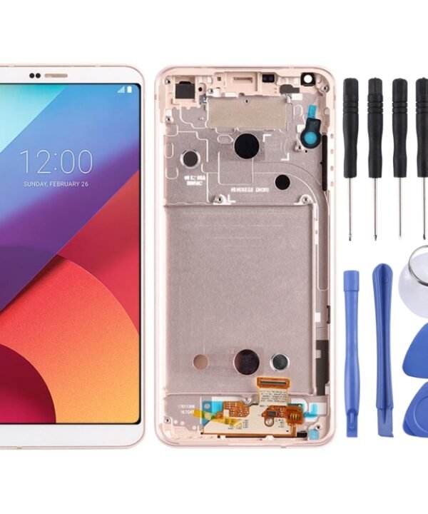 LCD Screen and Digitizer Full Assembly with Frame For LG G6 / H870 / H870DS / H872 / LS993 / VS998 / US997, For LG G6(Gold), For LG G6(Blue), For LG G6(Purple)