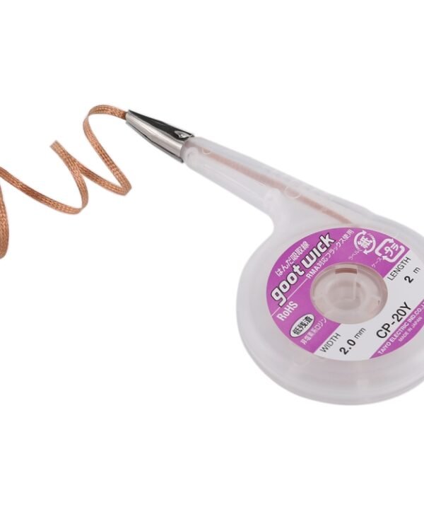 2.0mm Soldering wick Desoldering Braid Solder Wire Suction-line, Length: 2m