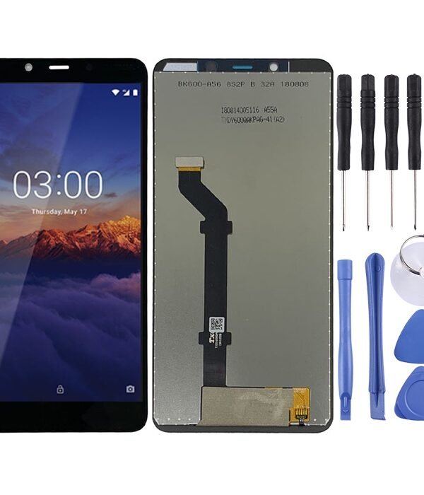 LCD Screen and Digitizer Full Assembly for Nokia 3.1 Plus, For Nokia 3.1 Plus