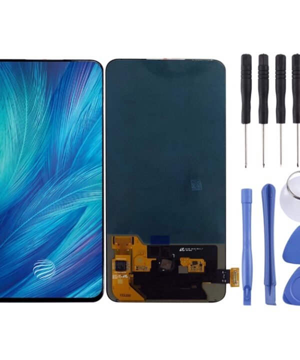 OLED Material LCD Screen and Digitizer Full Assembly for Vivo X27, For Vivo X27 (OLED)