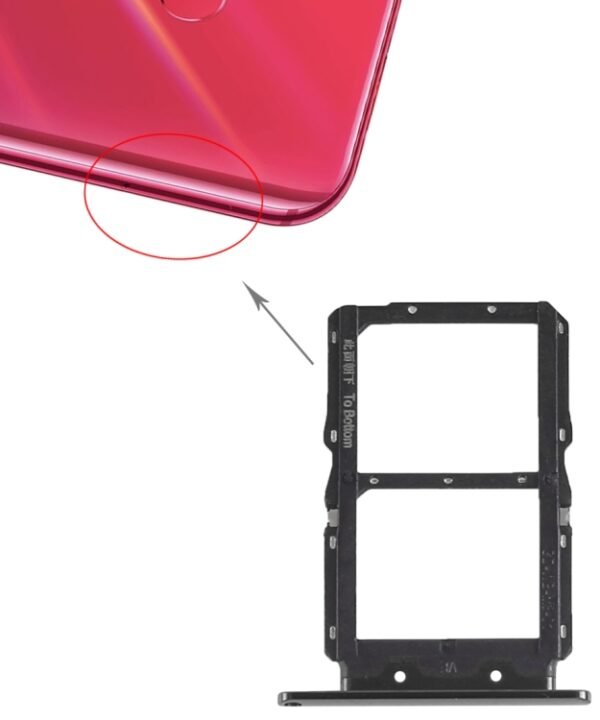 SIM Card Tray + SIM Card Tray for Huawei Nova 4, For Huawei Nova 4