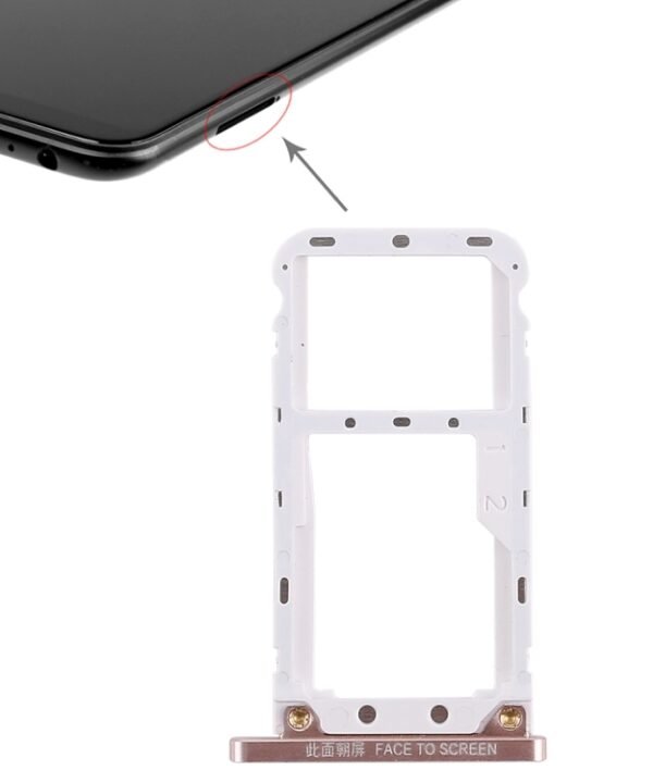 SIM Card Tray for Xiaomi Mi Max 3, Mi Max 3, For Xiaomi Mi Max 3