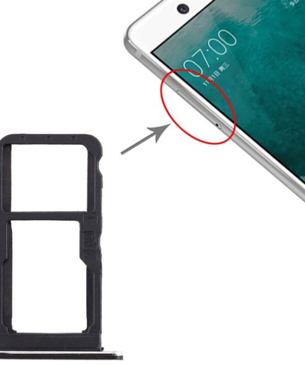 SIM Card Tray + SIM Card Tray / Micro SD Card Tray for Nokia 7 TA-1041, For Nokia 7