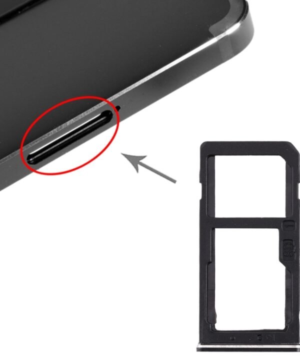 SIM Card Tray + SIM Card Tray / Micro SD Card Tray for Nokia 6 TA-1000 TA-1003 TA-1021 TA-1025 TA-1033 TA-1039, For Nokia 6