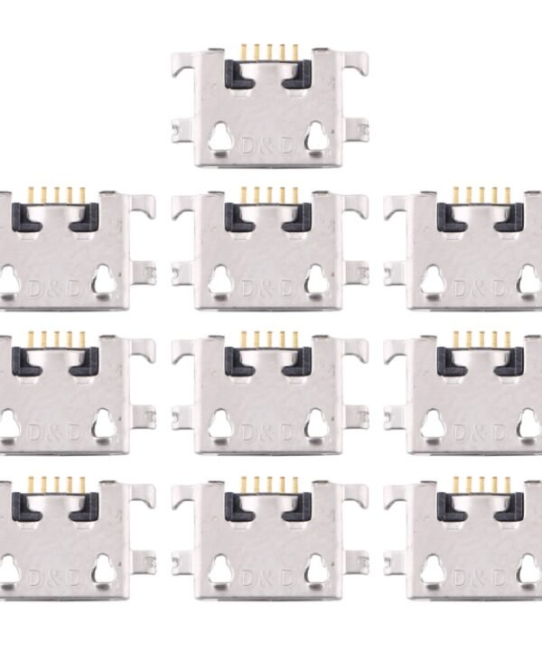 10 PCS Charging Port Connector for Xiaomi Redmi 7 / Redmi 7A