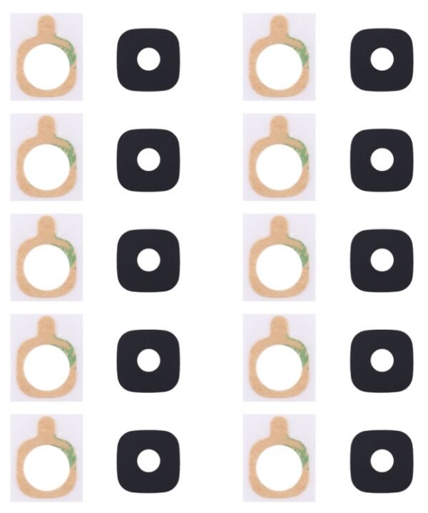 For Galaxy C7 Pro / C7010 10pcs Back Camera Lens Cover with Sticker