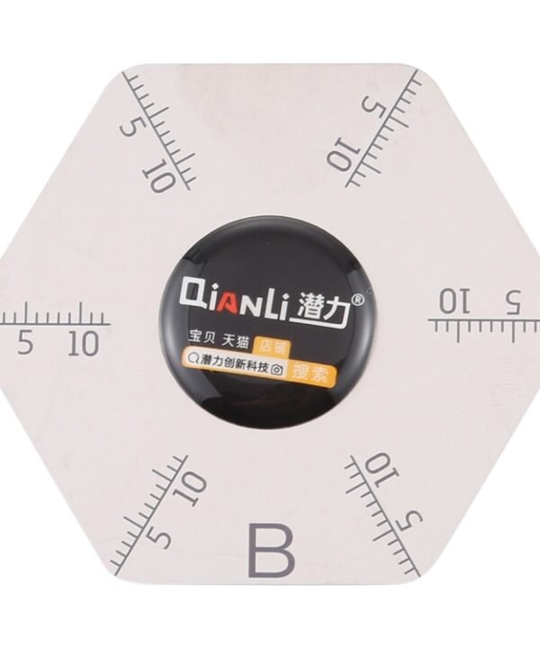 Qianli Hexagram Shape Pry Opening Tool With Scales