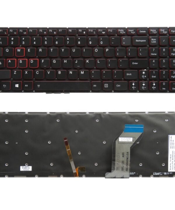 US Version Keyboard with Keyboard Backlight for Lenovo Ideapad Y700 Y700-15 Y700-15ISK Y700-15ACZ Y700-17ISK Y700-15ISE