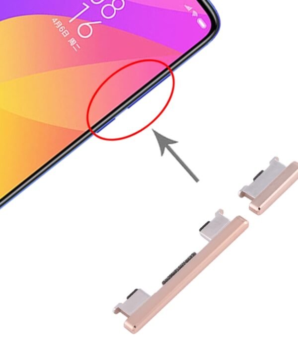 Side Keys for Xiaomi Mi CC9, For Mi CC9