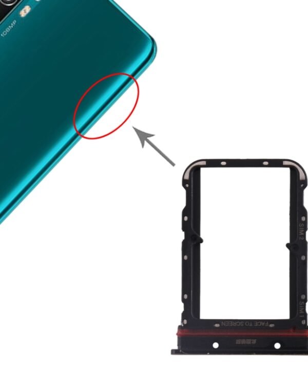 SIM Card Tray + SIM Card Tray for Xiaomi Mi CC9 Pro/Mi Note 10/Mi Note 10 Pro/Mi Note 10 Lite, For Xiaomi Mi CC9 Pro, For Mi CC9 Pro