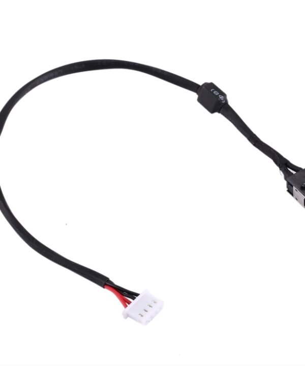 DC Power Jack Connector Flex Cable for Toshiba Satellite / T135 / L655 / L650 & Satellite Pro / T130