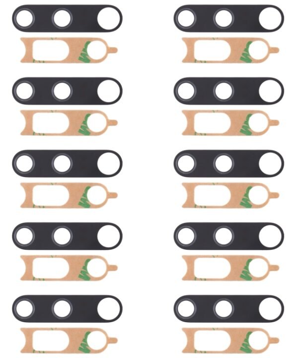 10 PCS Back Camera Lens for Xiaomi Mi CC9 Pro / Mi Note 10 / Mi Note 10 Pro