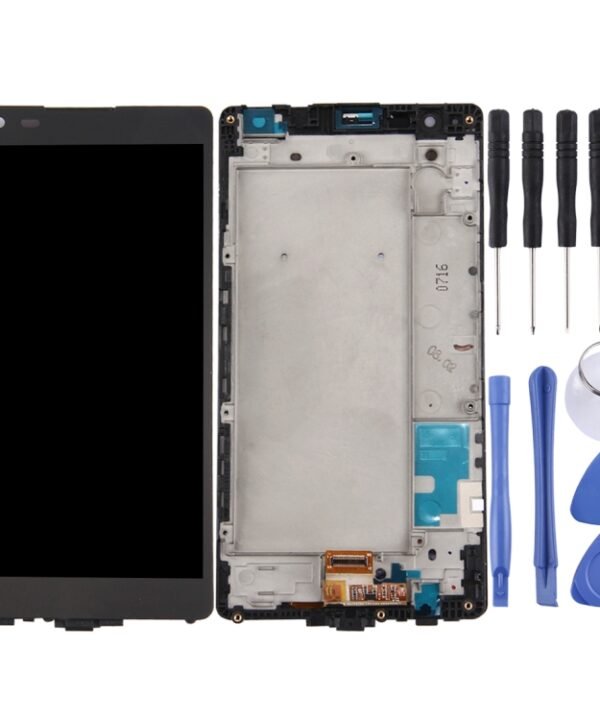 LCD Screen and Digitizer Full Assembly with Frame for LG X Power / K220 , For LG X Power