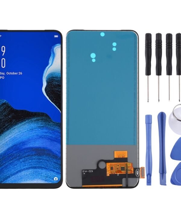 TFT LCD Screen For OPPO Reno2 Z / Reno2 F / K3 / Realme X with Digitizer Full Assembly (No Fingerprint Identification)