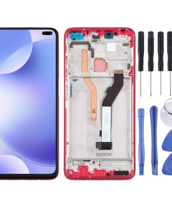 LCD Screen and Digitizer Full Assembly with Frame for Xiaomi Redmi K30, 4G Version, For Redmi K30 5G