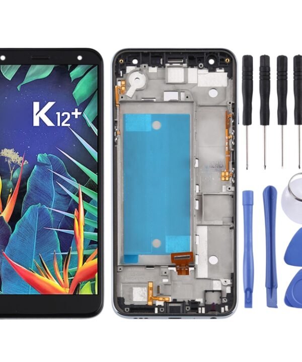 LCD Screen and Digitizer Full Assembly with Frame for LG K40 LMX420 / X4 2019 / K12 Plus,Single SIM, For LG K40(Single SIM)