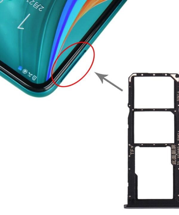 SIM Card Tray + SIM Card Tray + Micro SD Card Tray for Huawei Enjoy 10e / Honor Play 9A, For Huawei Enjoy 10e