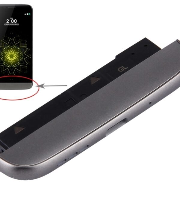 (Charging Dock + Microphone + Speaker Ringer Buzzer) Module for LG G5 / H820(Grey), For G5 / H820
