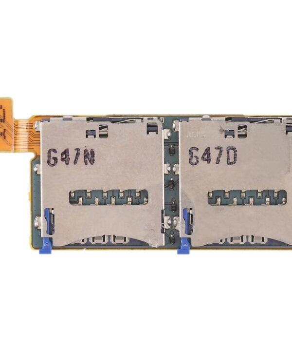 Dual SIM Card Socket Flex Cable for Sony Xperia T2 Ultra
