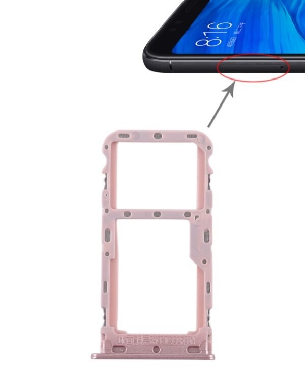 2 SIM Card Tray / Micro SD Card Tray for Xiaomi Redmi 5, For Xiaomi Redmi 5, For Redmi 5