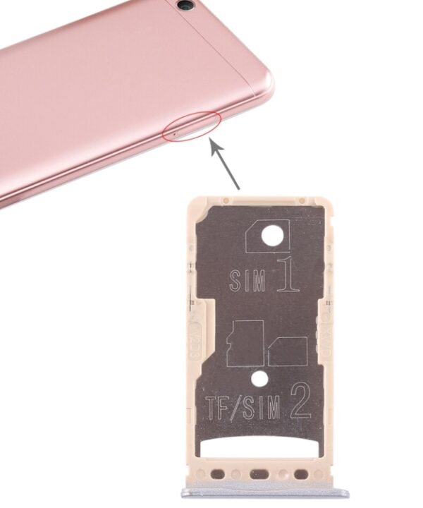 2 SIM Card Tray / Micro SD Card Tray for Xiaomi Redmi 5A, Redmi 5A, For Redmi 5A, For Xiaomi Redmi 5A