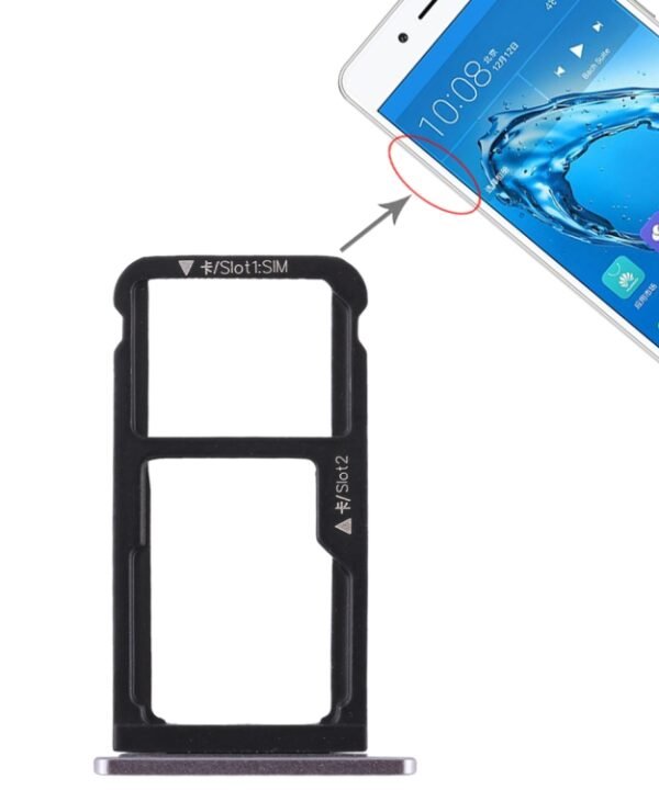 SIM Card Tray + SIM Card Tray / Micro SD Card Tray for Huawei Enjoy 6s, For Huawei Enjoy 6s