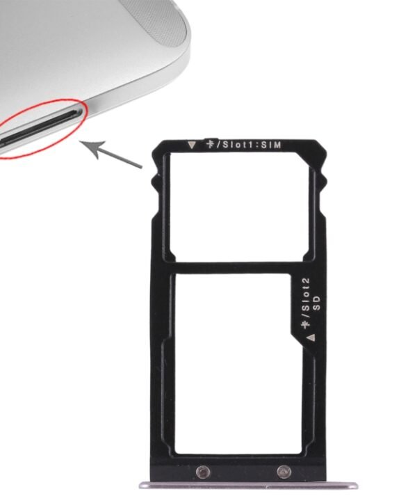 SIM Card Tray + SIM Card Tray / Micro SD Card for Huawei G8, For Huawei G8