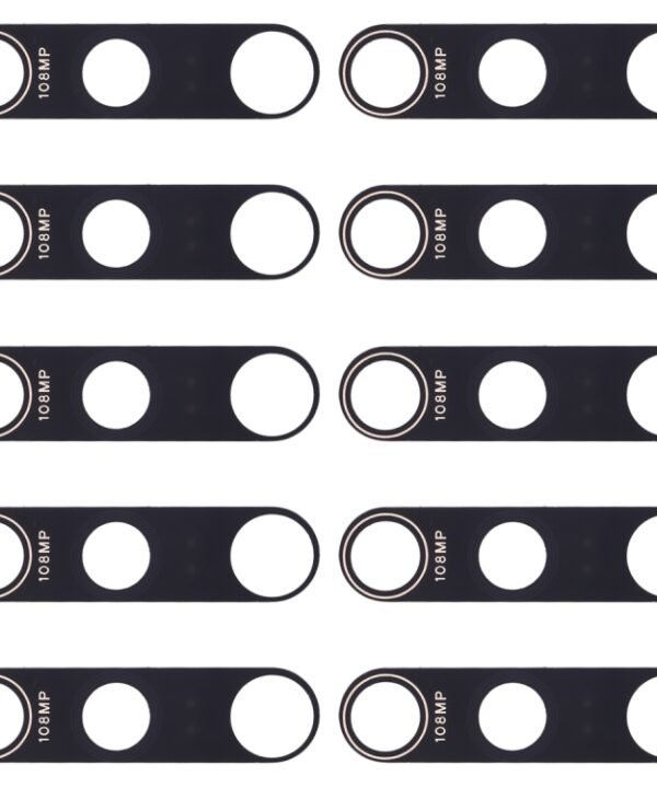 10 PCS Back Camera Lens for Xiaomi Mi 10 Pro 5G