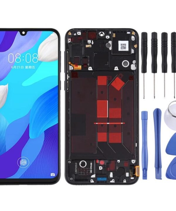 LCD Screen and Digitizer Full Assembly with Frame for Huawei Nova 5, For Huawei Nova 5