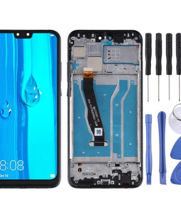 LCD Screen and Digitizer Full Assembly with Frame for Huawei Y9 (2019), For Huawei Y9 (2019)