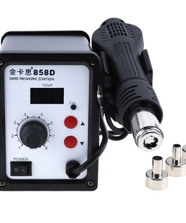 Kaisi K-858D SMD Hot-Air Soldering Station LED Digital Display Support Controllable Temperature for Desoldering + Air Nozzles, EU Plug, K-858D, EU Plug, K-858D, US Plug