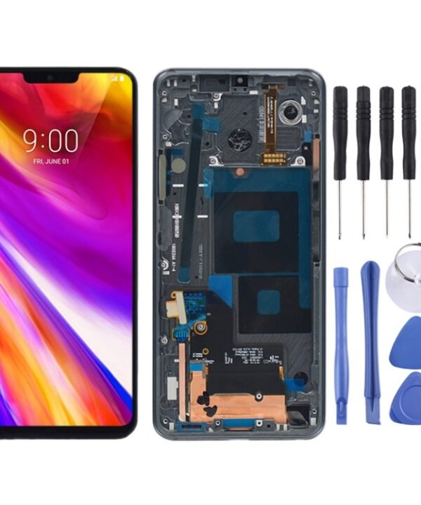 LCD Screen and Digitizer Full Assembly with Frame for LG G7 ThinQ / G710 G710EM G710PM G710VMP, For G7 ThinQ, For LG G7 ThinQ (Blue), For LG G7 ThinQ (Red), For LG G7 ThinQ