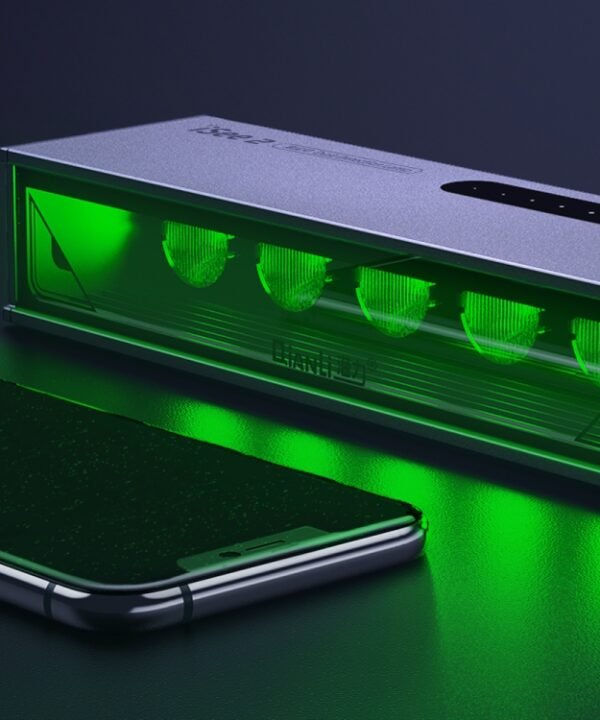 QIANLI iSee 2 LCD Screen Repair Dust Checking Fingerprint Scratch Detection Lamp Green Light Source Protect Eyes