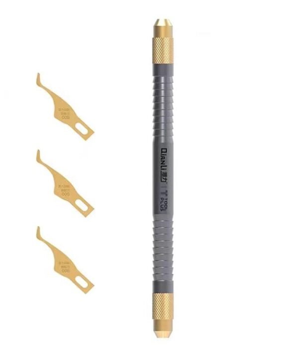 QIANLI 008 Multifunctioal CPU IC Glue Remover Knife Thin Blade Motherboard BGA Chip Glue Cleaning Knife