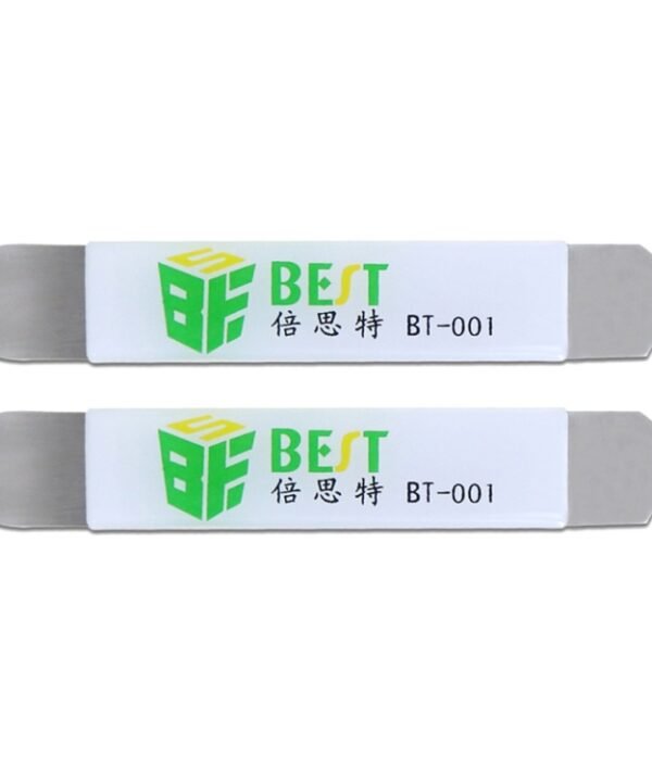 2 PCS BEST BST-001 Stainless Steel Blade Soft Thin Pry Spudger