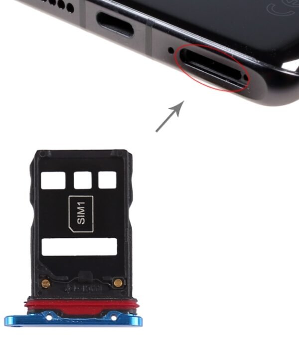 SIM Card Tray + SIM Card Tray for Huawei P30 Pro, For Huawei P30 Pro