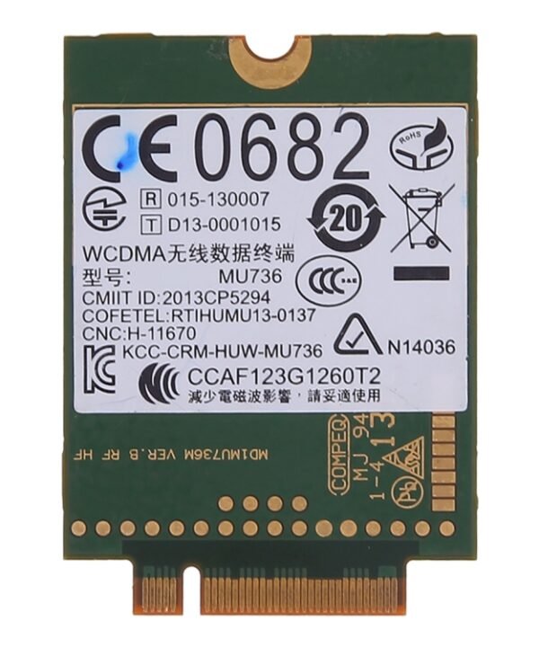 Wireless Network Card for Huawei MU736 3G WWAN Card Module 723985-001 748599-001