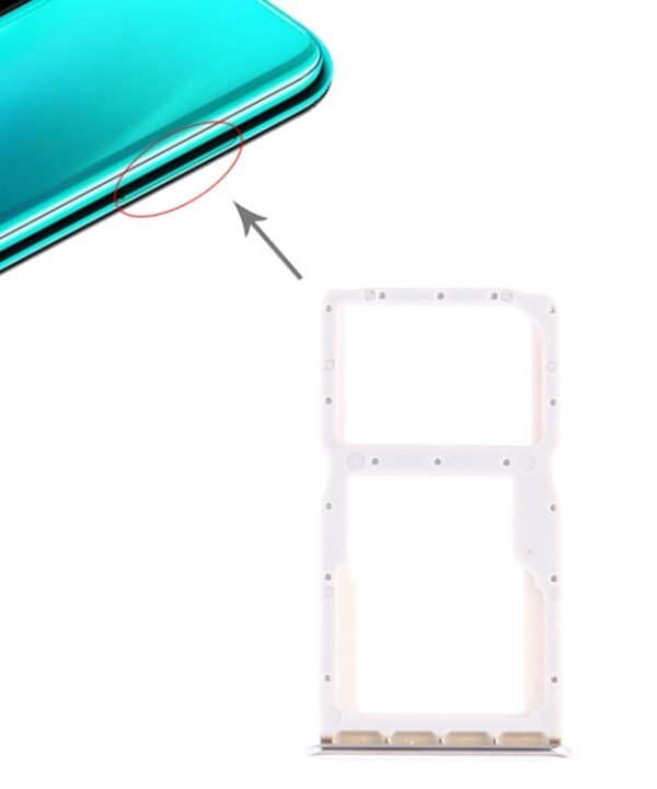 SIM Card Tray + SIM Card Tray / Micro SD Card Tray for Huawei P30 Lite, For Huawei P30 Lite