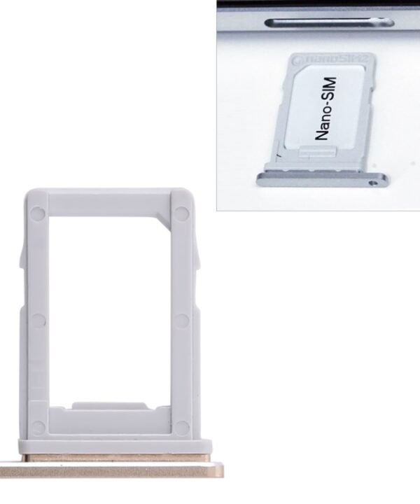 SIM Card Tray for LG Q6 / M700 / M700N / G6 Mini, SIM Card Tray (Gold), SIM Card Tray (Black)