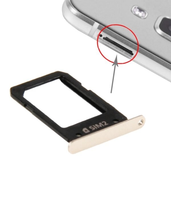 For Galaxy A9(2016) / A9000 SIM Card Tray  (Gold)