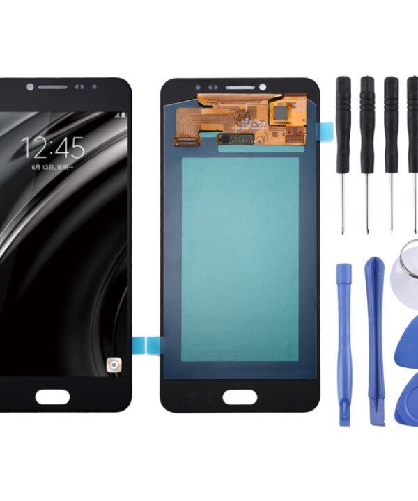 Oled Material LCD Screen and Digitizer Full Assembly for Galaxy C7, For Samsung Galaxy C7 (OLED)